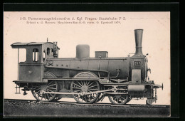 AK 1-B. Personenzugslokomotive D. Kgl. Preuss. Staatsbahn P2, HANOMAG  - Trains