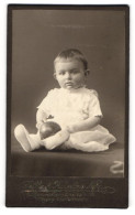 Fotografie Selle & Kuntze, Spandau, Niedliches Mädchen Erika Westphal, 1913  - Anonymous Persons