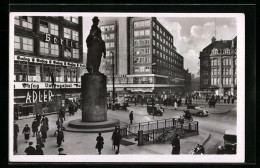 AK Berlin, Alexanderplatz Mit Berolina Am Späteren Standort Der Weltzeituhr  - Mitte