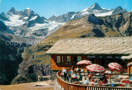 13340739 Zermatt VS Bergrestaurant Sunnegga Gebirgspanorama Walliser Alpen Zerma - Andere & Zonder Classificatie