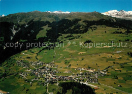 13339997 Falera Crap Sogn Gion Und Vorab Alpenpanorama Fliegeraufnahme Falera - Other & Unclassified