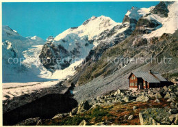 13337379 Bovalhuette Mit Biancograt Piz Bernina Und Crast Aguezza Bovalhuette - Other & Unclassified