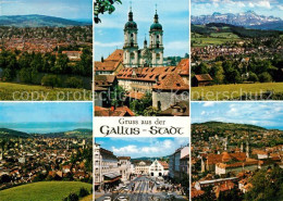 13327249 St Gallen SG Blick Von Dreilinden Kathedrale Saentis Bodensee Bohl Und  - Andere & Zonder Classificatie