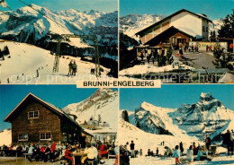 13325917 Brunni Engelberg Bergrestaurant Ristis Wintersportplatz Alpen Brunni En - Sonstige & Ohne Zuordnung