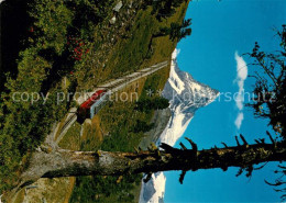 13324559 Gornergrat Zermatt Gornergratbahn Mit Matterhorn Gornergrat Zermatt - Other & Unclassified