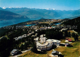 13324497 Montana Crans Panorama De Vermala Fliegeraufnahme Montana Crans - Andere & Zonder Classificatie