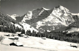 13322697 Adelboden Pension Restaurant Schermtanne Winter Adelboden - Autres & Non Classés