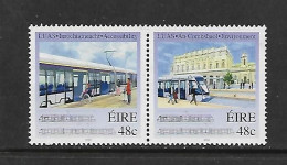 IRLANDE 2004 TRAMWAYS  YVERT N°1596/1597 NEUF MNH** - Tramways