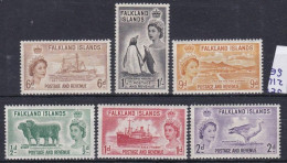 Falkland Islands 1955 Definitives MNH CV £45.75 SP £13.99 - Falklandinseln