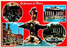 14-5-2024 (5 Z 10) Italy  (posted To Australia) Fontane Di Roma  (hitory) - Altri & Non Classificati