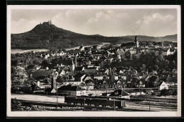 AK Hechingen, Generalansicht Mit Blick Zum Hohenzollern  - Hechingen