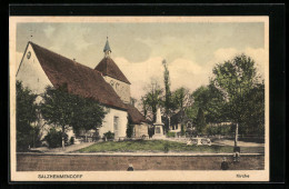 AK Salzhemmendorf, Partie An Der Kirche  - Autres & Non Classés