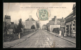 CPA Sceaux-sur-l`Huisne, La Traversee De Sceaux-sur-l`Huisne  - Other & Unclassified