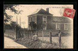 CPA Beillé, Ecole De Garcons  - Autres & Non Classés