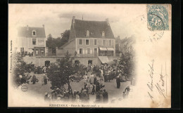 CPA Bonnétable, Place Du Marché Neuf  - Other & Unclassified