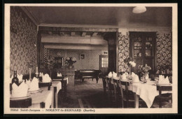 CPA Nogent-le-Bernard, Hotel Saint-Jacques  - Other & Unclassified