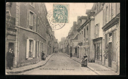 CPA La Ferté-Bernard, Rue Bourgneuf  - Autres & Non Classés