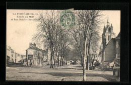 CPA La Ferté-Bernard, Entrée Du Mail Et Rue Denfert-Rochereau  - Autres & Non Classés