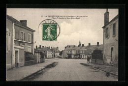 CPA La Ferté-Bernard, St-Anthoine, Place Voltaire Et Rue Paul-Bert  - Autres & Non Classés