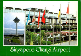 14-5-2024 (5 Z 10) Singapore (mint) Changi Airport Flags - Singapore