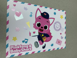 2024 Korea Stamp Postcard  Pinkfong And Baby Shark MNH 10 Different - Korea (Süd-)