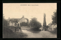 CPA Coulombiers, Mairie, Route De Bouessé  - Altri & Non Classificati