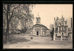 CPA Pontlieu, L`Eglise  - Altri & Non Classificati