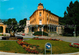 72812383 Bad Voeslau Badplatz Freiheitsbrunnen Hotel Stefani Bad Voeslau - Autres & Non Classés