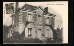 CPA Luceau, Ecole Des Filles  - Altri & Non Classificati