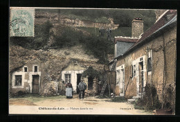 CPA Château-du-Loir, Maison Dans Le Roc  - Altri & Non Classificati