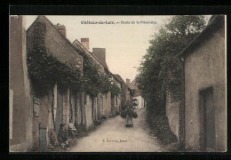 CPA Chateau-du-Loir, Route De La Pitoulière  - Chateau Du Loir