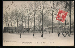 CPA Saint-Calais, Le Champ De Fpire  - Saint Calais