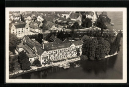 AK Konstanz, Inselhotel, Fliegeraufnahme  - Konstanz