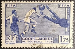 FRANCE Y&T N° 396. 1F75 Outremer. Coupe Mondiale De Football à Paris. Oblitéré. T.B... - Gebraucht