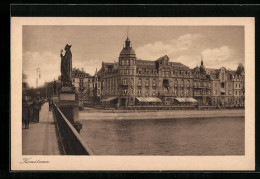 AK Konstanz, Uferpartie Mit See-Hotel  - Konstanz