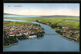 AK Konstanz, Teilansicht Mit Brücke  - Konstanz