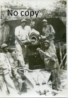 PHOTO FRANCAISE 84e RAL - ARTILLEURS EN ACTION AU BOIS TILLOT PRES DE VERDUN MEUSE - GUERRE 1914 1918 - Guerre, Militaire