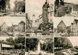 72811658 Bad Mergentheim Kurpark Marktplatz Kurkonzert Brunnen Bruecke Kurgarten - Bad Mergentheim