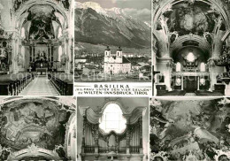 72811641 Wilten Tirol Basilika Innenansichten Fresken Orgel Alpenblick Wilten Ti - Altri & Non Classificati