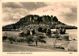 72811552 Koenigstein Saechsische Schweiz Pfaffenstein Tafelberg Elbsandsteingebi - Königstein (Sächs. Schw.)