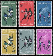 161/166** - Jeunesse Et Sports / Jeugd En Sport / Jugend Und Sport / Youth And Sports - RWANDA - Neufs