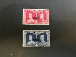 14-5-2024 (stamp) Mint /  Neuf  -  NIUE - Royalty - Familles Royales