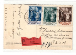 Vatican / Registered Postcards - Andere & Zonder Classificatie