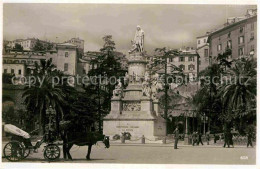 72808909 Genua Genova Liguria Columbus Denkmal Pferdedroschke Genua Genova Ligur - Altri & Non Classificati