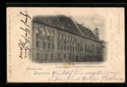 AK Augsburg, Fuggerhaus Mit Fresken In Der Maximilianstrasse  - Augsburg