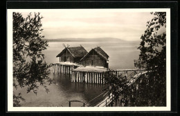 AK Unteruhldingen /Bodensee, Freilichtmuseum, Pfahlhäuser Der Steinzeit  - Andere & Zonder Classificatie