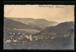 Foto-AK Gernsbach /Baden, Gesamtansicht Aus Der Vogelschau  - Gernsbach