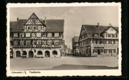 AK Schorndorf I. R., Blick über Den Marktplatz  - Schorndorf