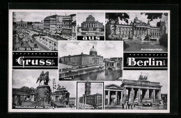 AK Berlin, Unter Den Linden, Reichstagsgebäude, Schloss  - Mitte
