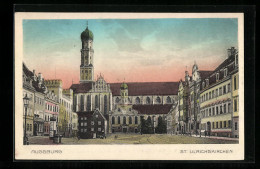 AK Augsburg, St. Ulrichskirchen  - Augsburg